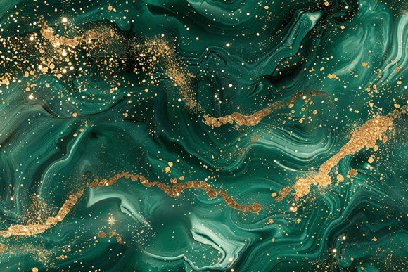 Download Emerald Gold Marble Background - Emerald Collection