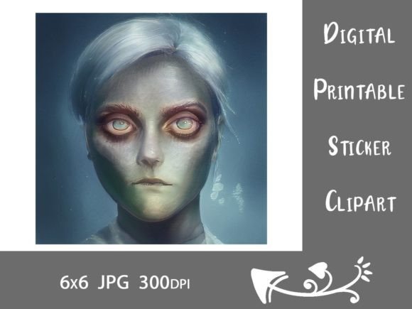Download Phantom Man Spooky Art Doll Collage Face - Spooky Collection