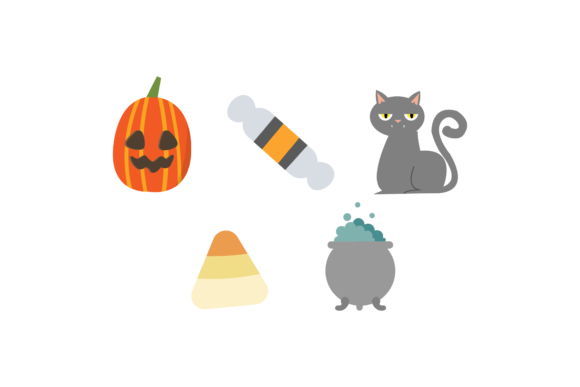 Download Halloween Spooky Vectors Set - Spooky Collection