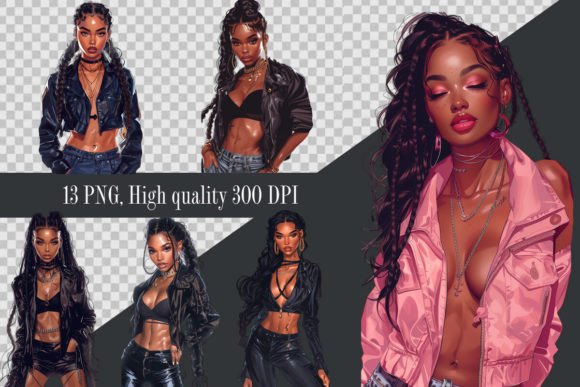 Download Fashionable African American Women - Fashionable Collection